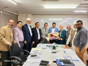 Floral Reception for Eastern University's New Vice-Chancellor