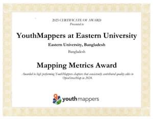 Mapping a World with YouthMappers at Eastern University!