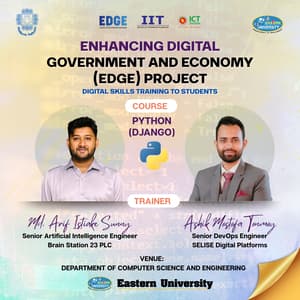 Enhancing Digital Government and Economy (EDGE) Project
Digital Skills Training to Students