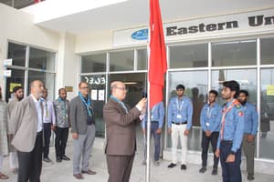 Eastern University Celebrates National Scout Day with Rally and Flag Hoisting Ceremony