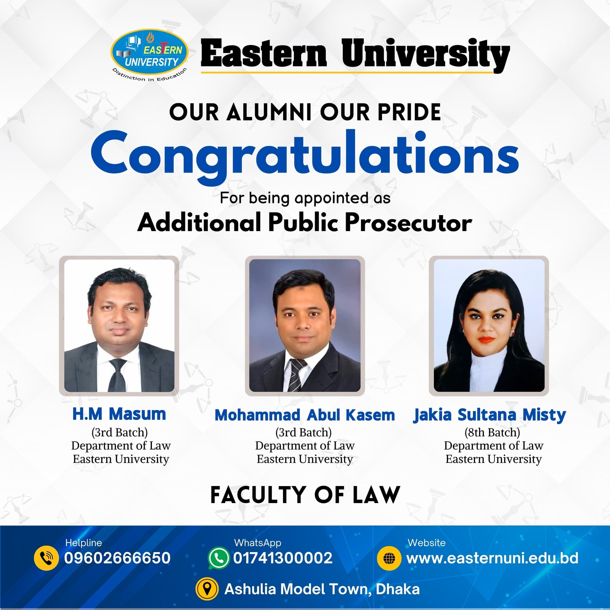 Our Alumni Our Pride