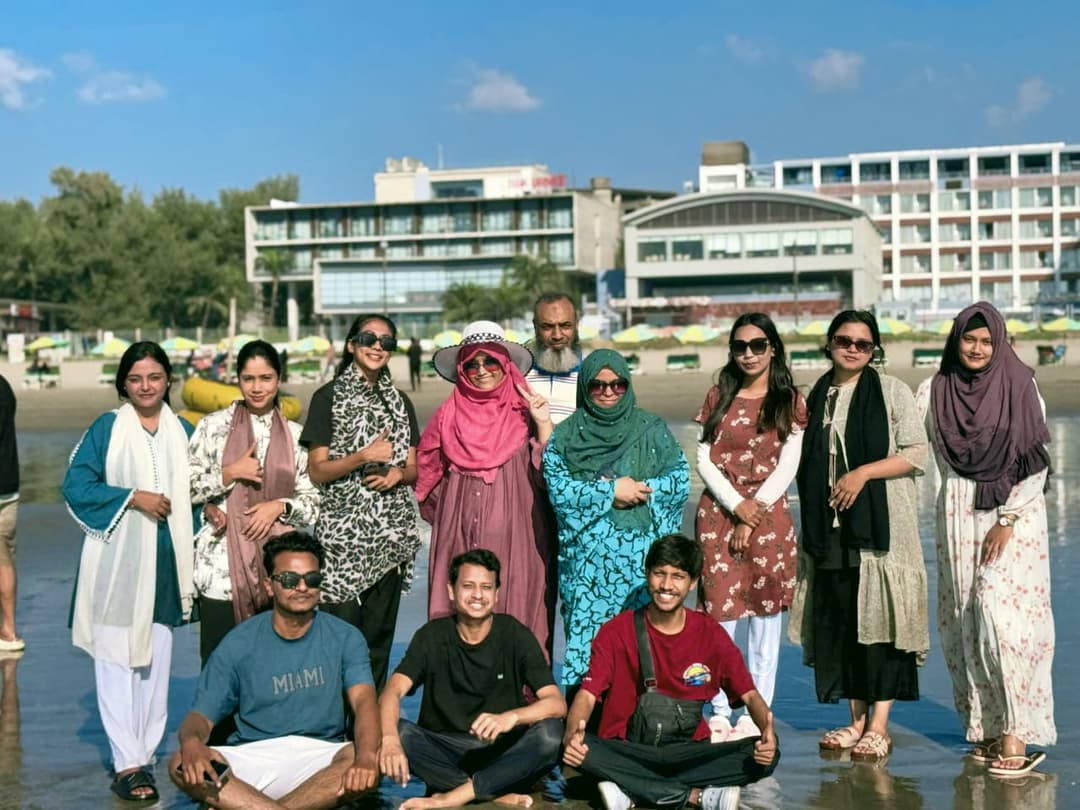 BBA Study tour at Cox's Bazar