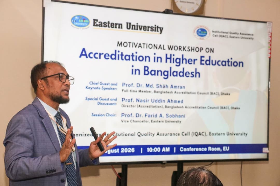 Eastern University Holds Workshop on Accreditation in Higher Education