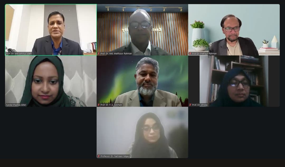 Eastern University, IOU, and BSPUA Successfully Host International Webinar on Research Paper Writing and Publishing