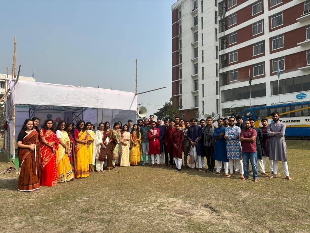 Sri Sri Saraswati Puja Observed at Eastern University with Faculty, Students, and Officials