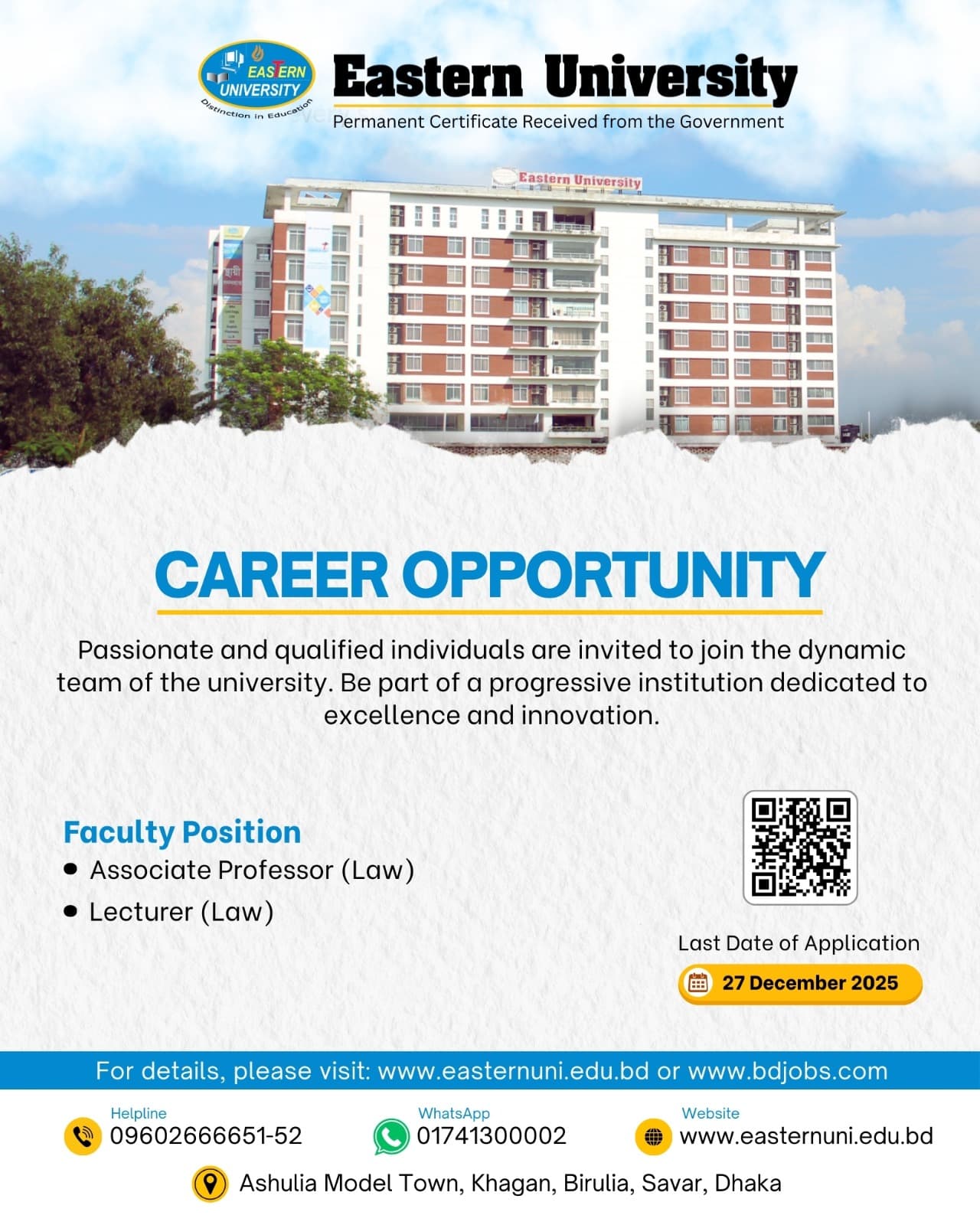 Faculty, Officials & Staff (November 2025)