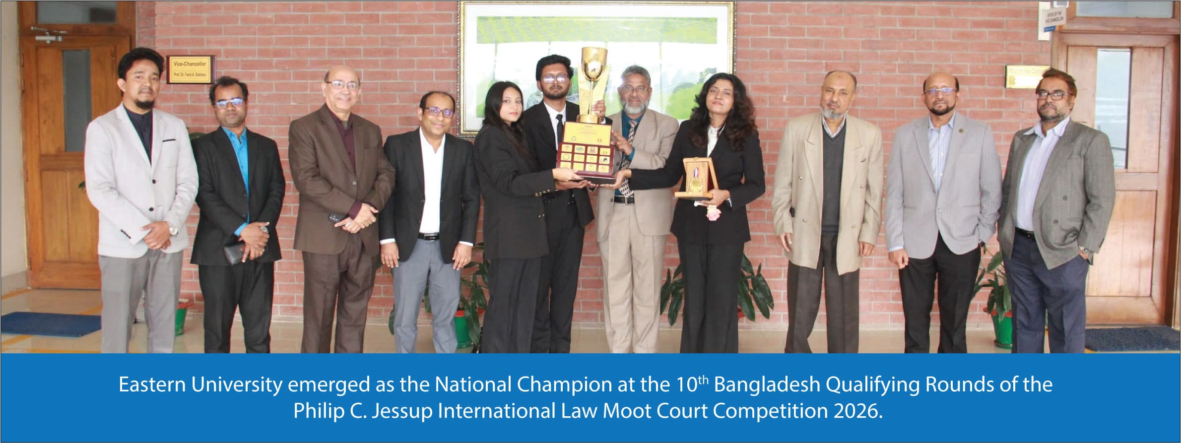 Slider of Eastern University emerged as the National Champion at the 10th Bangladesh Qualifying Rounds of the Philip C. Jessup International Law Moot Court Competition 2026403