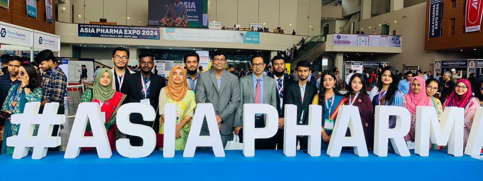 Slider of Visiting in Pharma Expro of Pharmacy Dept.105