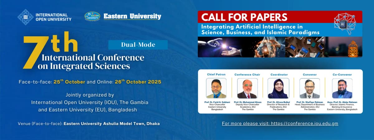 7th International Conference on Integrated Sciences