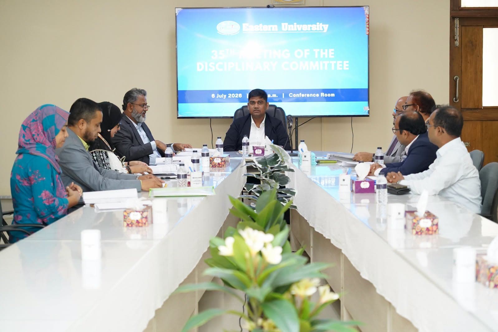 The 35th Meeting of the Disciplinary Committee Held