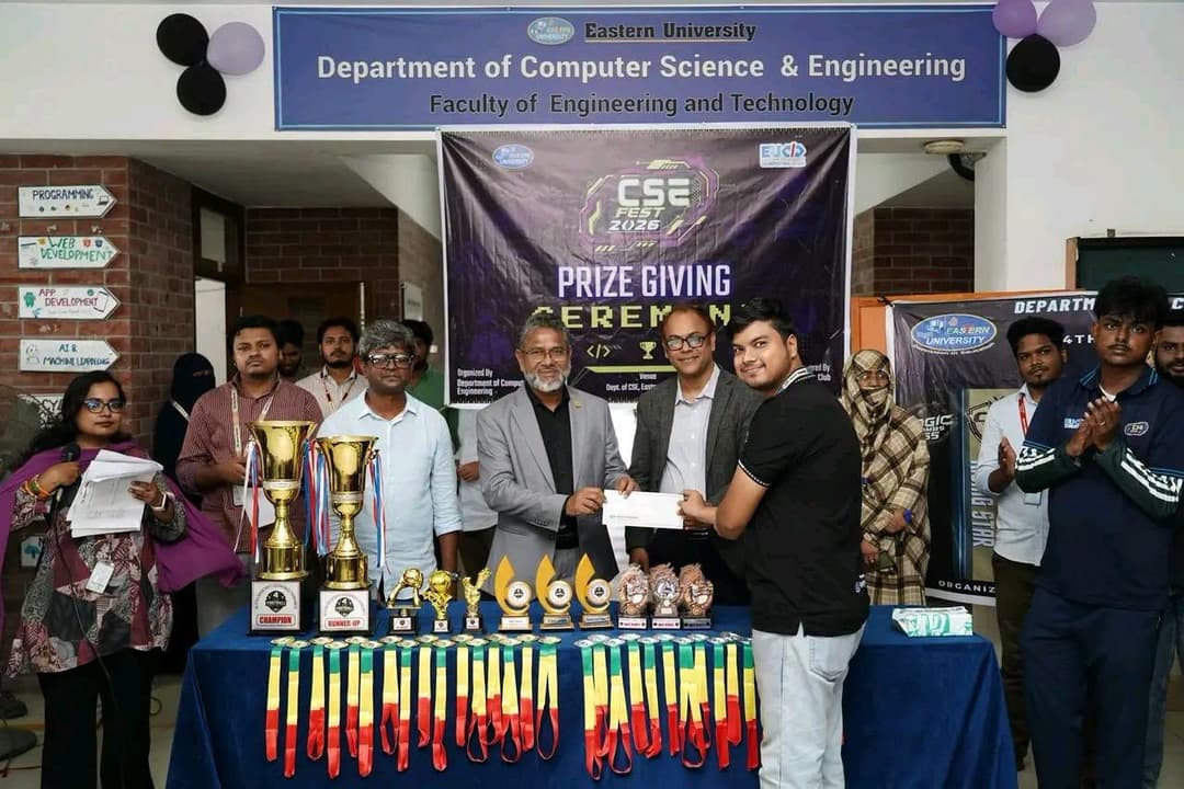 Eastern University celebrates excellence at CSE Fest 2026 Prize Giving Ceremony