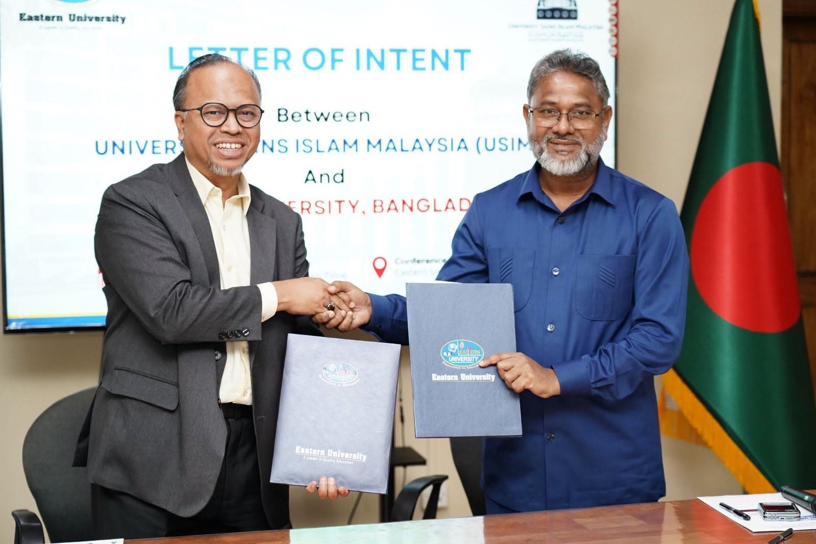 Eastern University, Bangladesh and USIM Malaysia Sign Letter of Intent for Academic Collaboration