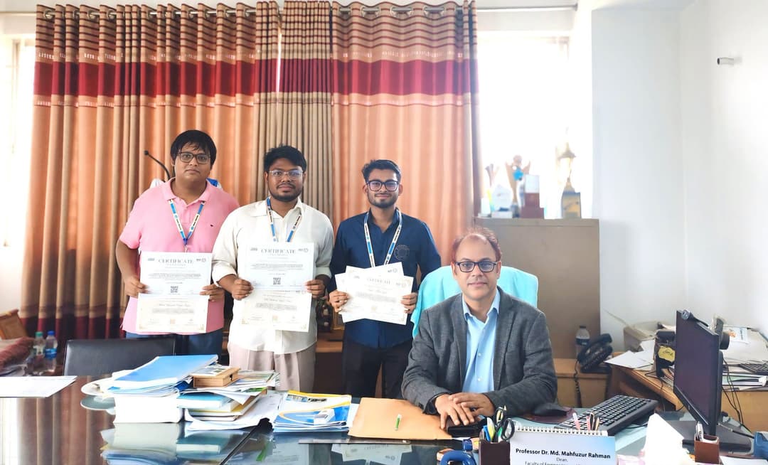 Eastern University Research Team Wins Best Scientific Presentation Award at the 1st National Science Conference 2026